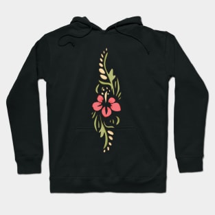 Aesthetic Floral Hoodie